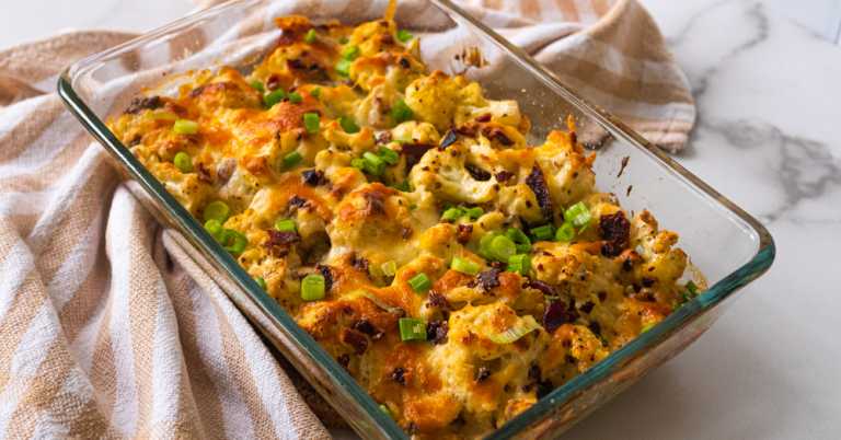 Loaded Cauliflower Casserole