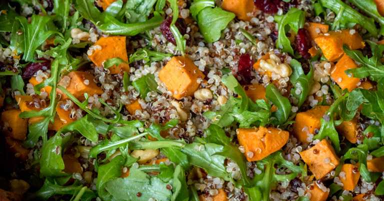 Roasted Sweet Potato Salad