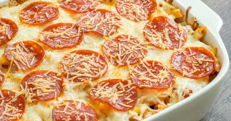 Weeknight Pizza Casserole
