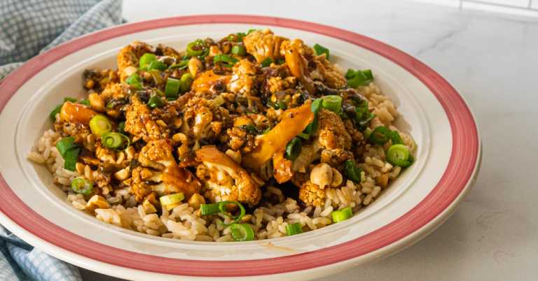 Kung Pao Cauliflower