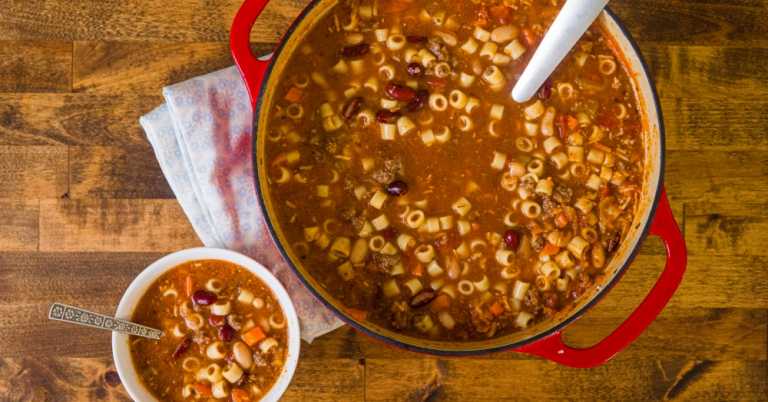 Copycat Olive Garden Pasta e Fagioli