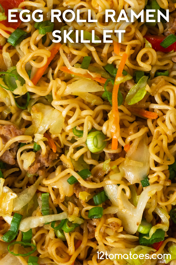Egg Roll Ramen Skillet-image