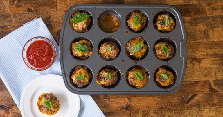 Pizza Meatloaf Cups
