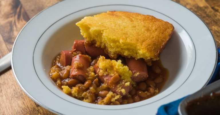 Corn Dog Casserole