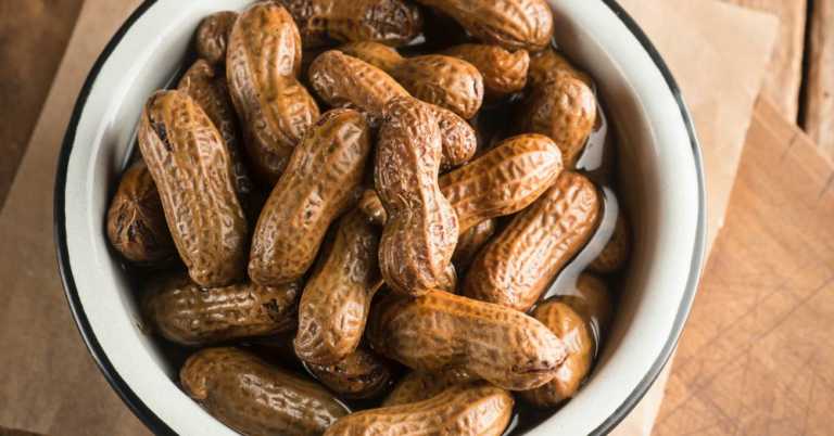 Cajun Boiled Peanuts