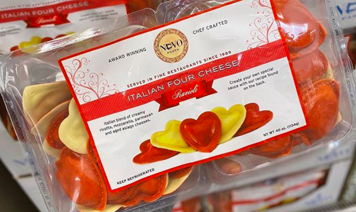 Costco Is Selling Heart-Shaped Four-Cheese Ravioli For Valentine’s Day