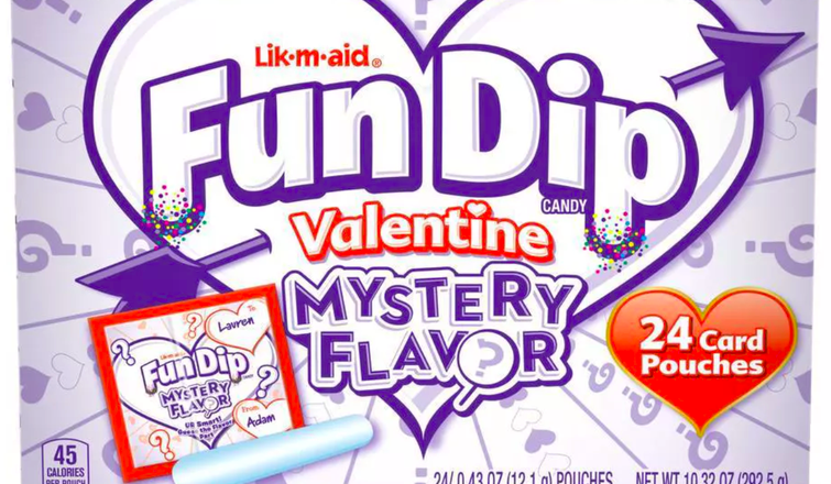 Fun Dip Released Mystery-Flavor Kits Just In Time For Valentine’s Day