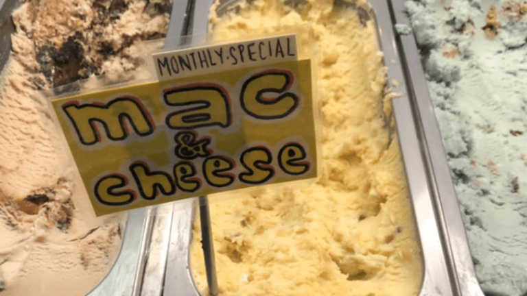 Mac And Cheese Ice Cream Is Apparently A Thing Now