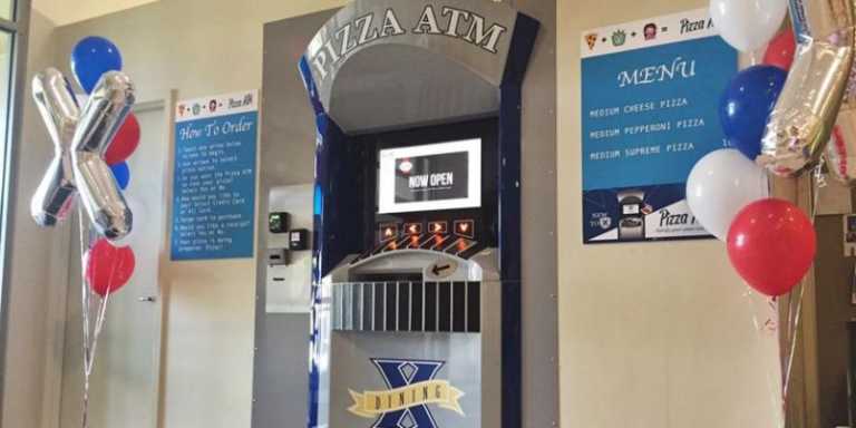 College Students Can Now Withdraw Fresh Pizza From An ATM