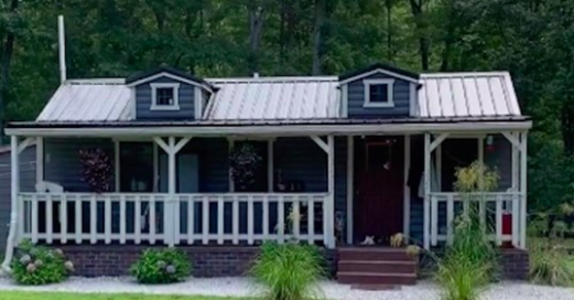 Family Builds A Tiny-House Village Where Each Child Has Their Own House