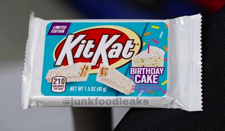 Kit Kat Is Set To Release A Birthday Cake Flavor This April