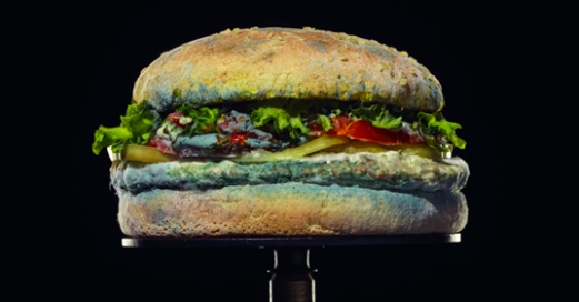 New Burger King Shows A Whopper Covered In Mold To Celebrate Removing Artificial Preservatives