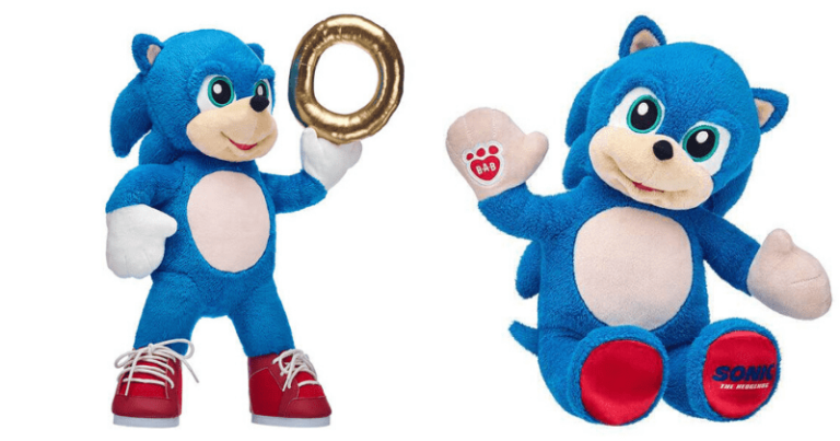 Build-A-Bear Releases A Sonic The Hedgehog Plush Toy