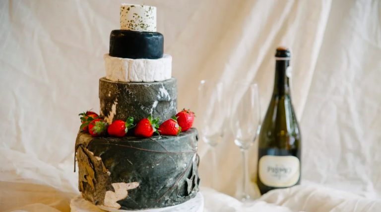 Cheese Wheel Cakes Are A Funky Twist On A Traditional Wedding Dessert
