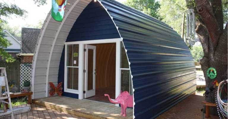 These Arched Tiny Home Kits Cost As Little As $1,000