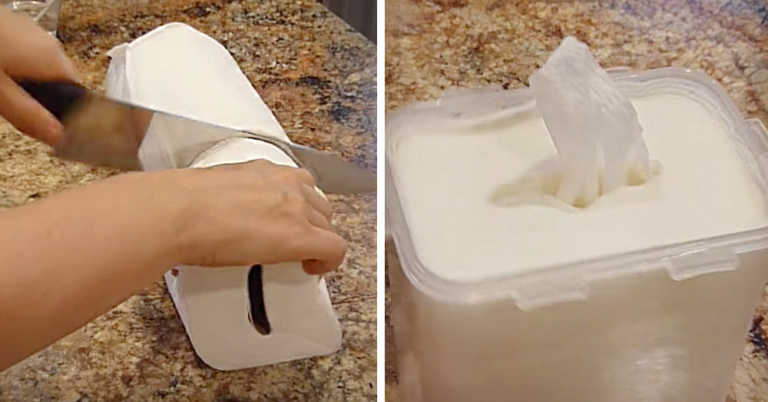 DIY Disinfectant Wipes