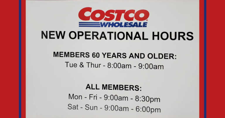 Costco Joins Other Stores In Having A Special Senior Shopping Hour