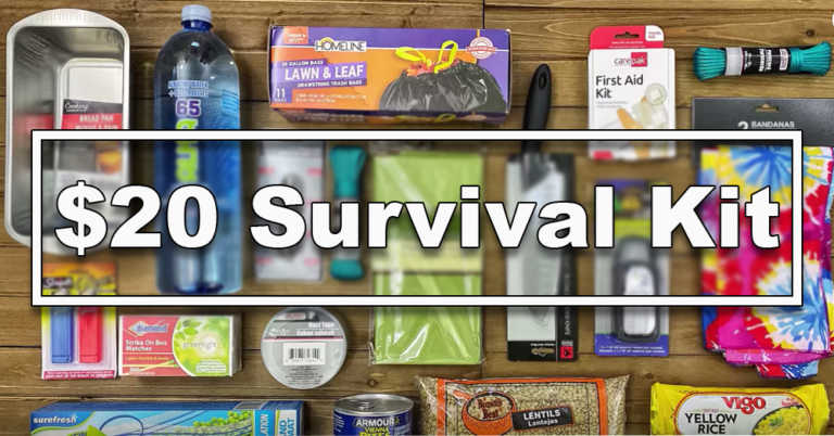 How To Make A Survival Kit From Dollar Store Items