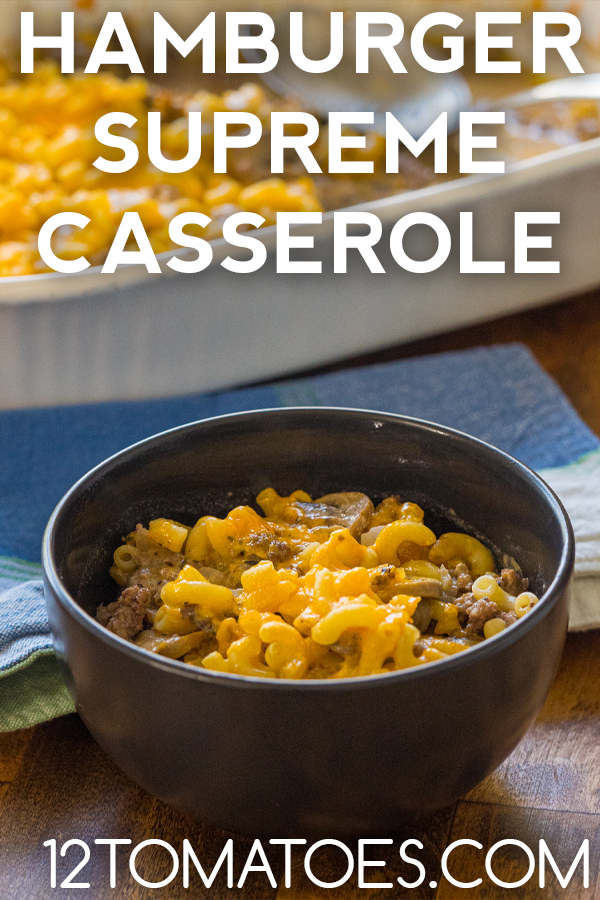 Hamburger Supreme Casserole-image