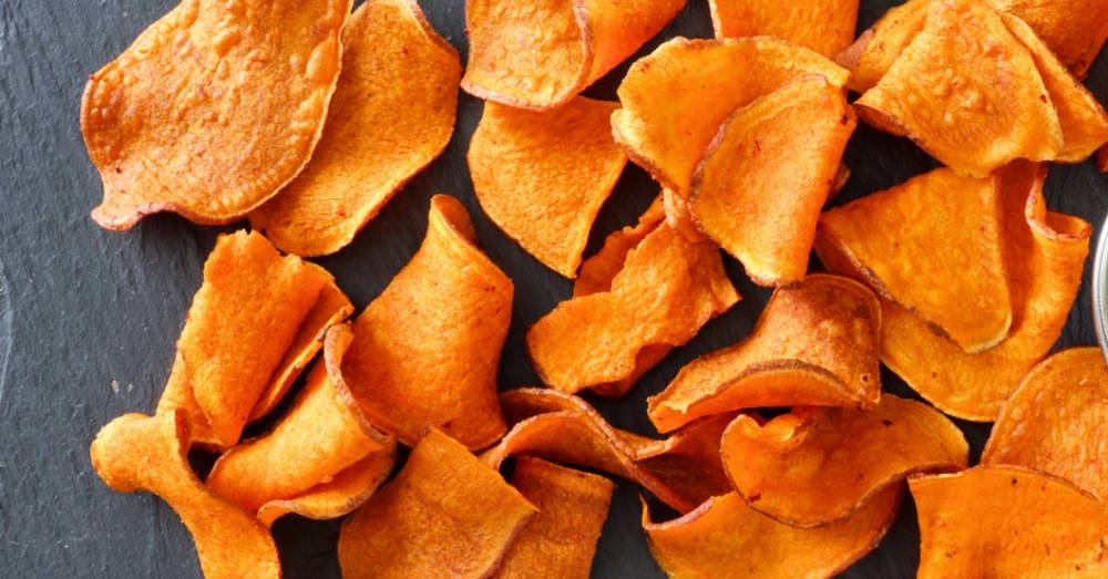 Homemade Sweet Potato Chips | 12 Tomatoes