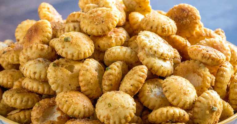 Old Bay Baked Oyster Crackers