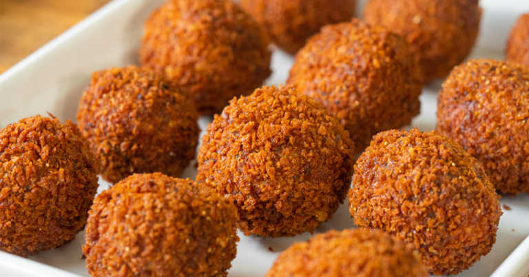 Crispy Chicken Meatballs