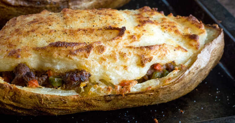 Shepherd’s Pie Twice-Baked Potatoes