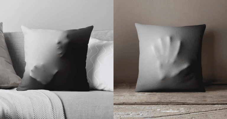 This Creepy 3D Pillowcase Will Freak Out Your Guests