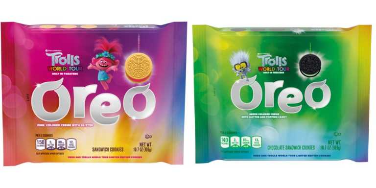 Oreo Is Releasing New Limited-Edition ‘Trolls’ Cookies That Are Filled With Glitter