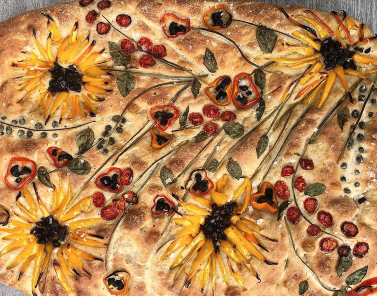 Baker Is Turning Focaccia Bread Into Edible Art