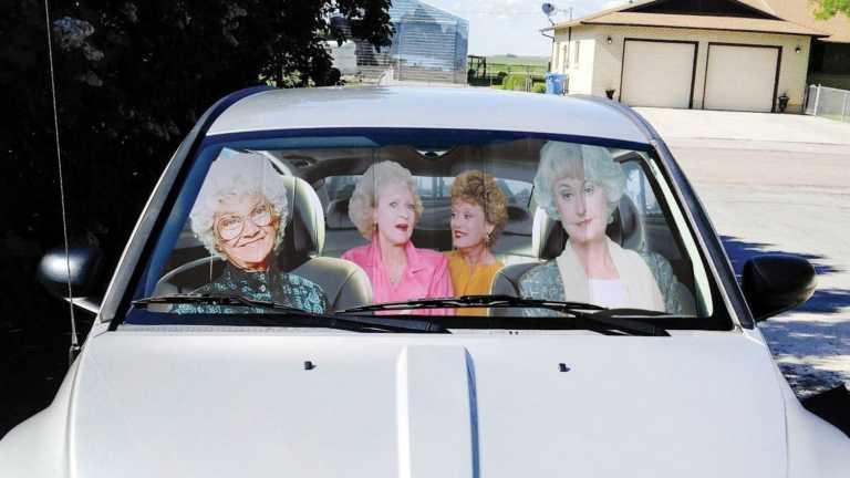 Keep Your Car Cool This Summer With A ‘Golden Girls’ Sun Shade