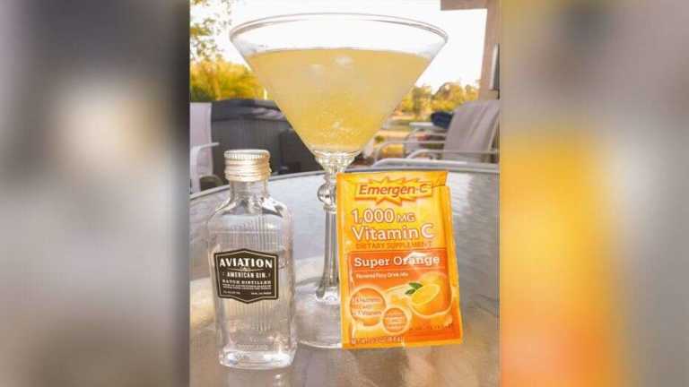 Emergen-C Does Not Recommend The New ‘Quarantini’ That Mixes Gin With Vitamin C