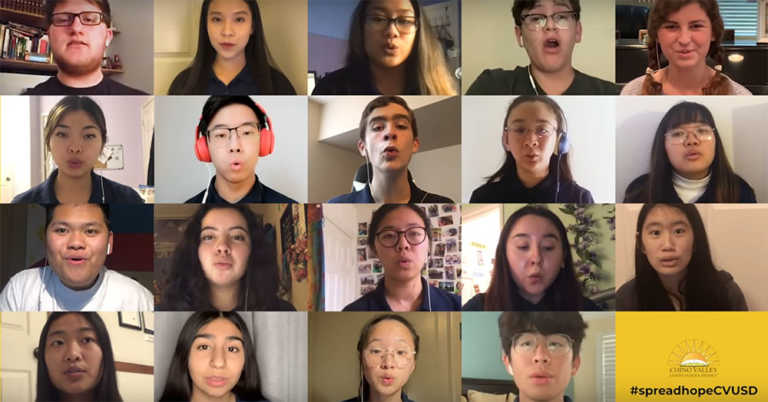 School Choir Performs Remotely After Their Concert Was Cancelled and It’s Emotional