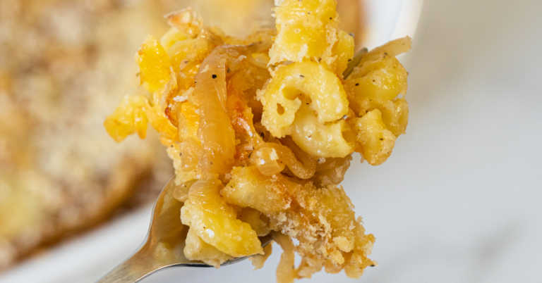 French Onion Mac and Cheese