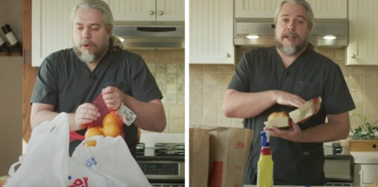 Healthcare Provider Shares The Safest Way To Handle Groceries During The COVID-19 Pandemic