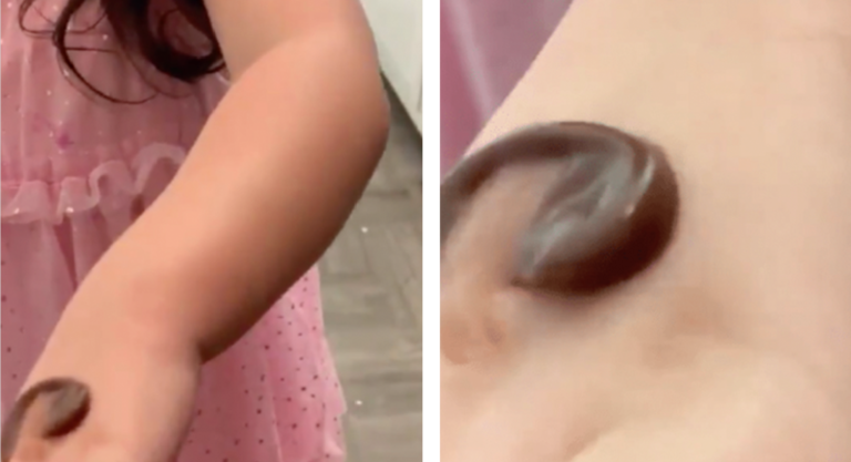 Parents Are Smudging Foods That Look Like Poop On Their Children For A Viral Challenge