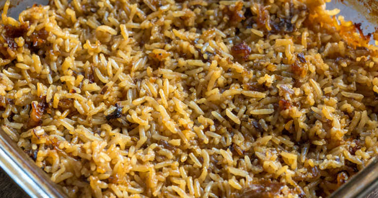 Stick of Butter Baked Rice