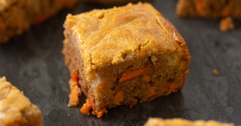Cream Cheese Carrot Cake Bars
