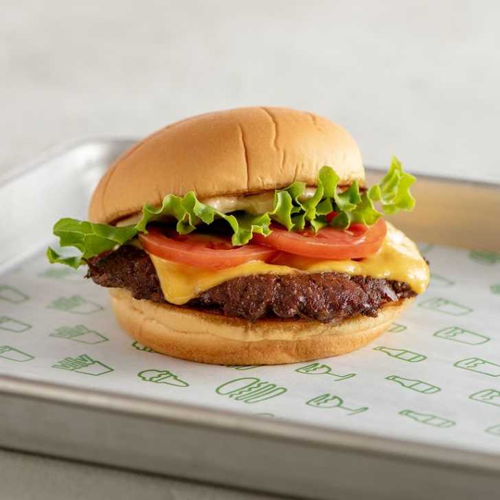 Shake Shack Cheeseburger Calories