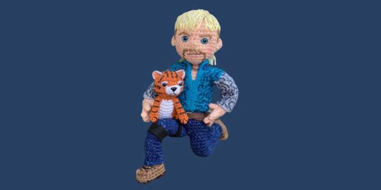 You Can Now Crochet Joe Exotic From ‘Tiger King’ With This Pattern