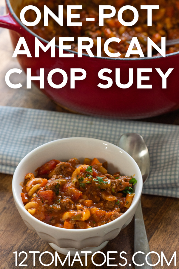 Easy One Pot American Chop Suey Recipe 2023 - AtOnce