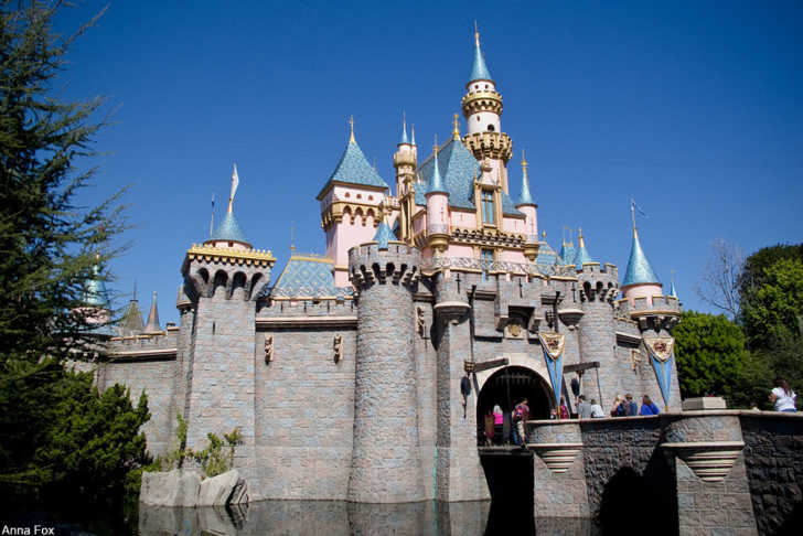 Sleeping Beauty Castle at Disneyland