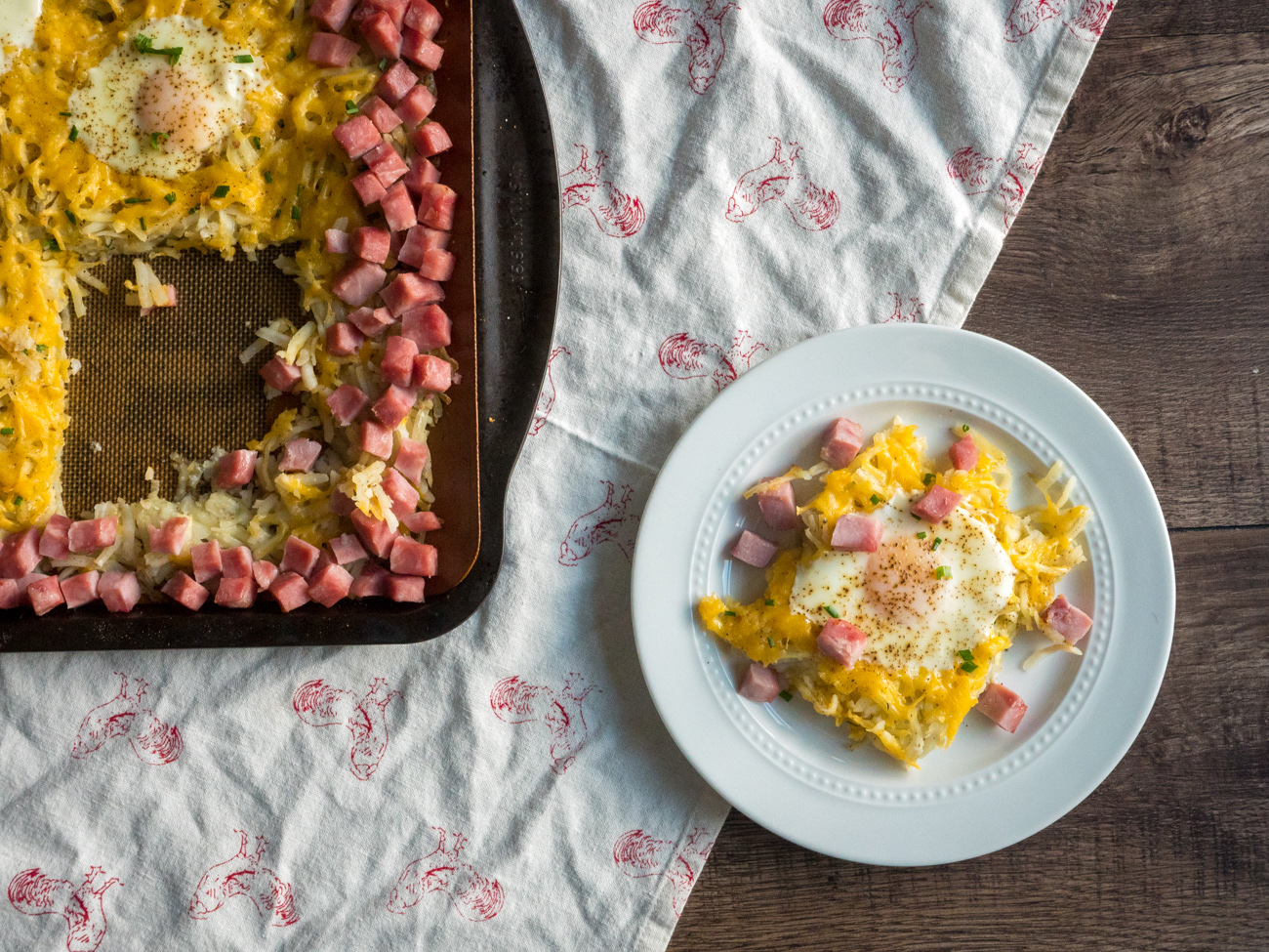 Hash Brown Sheet Pan Breakfast — The Skinny Fork