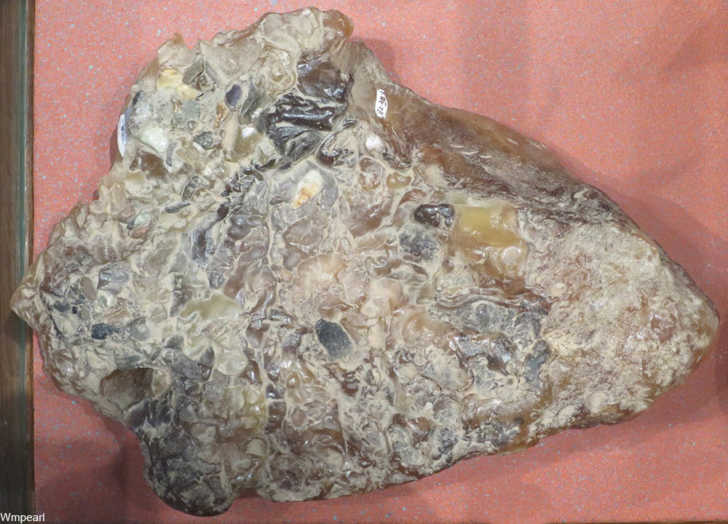 A chunk of ambergris from the Skagway Museum in Alaska