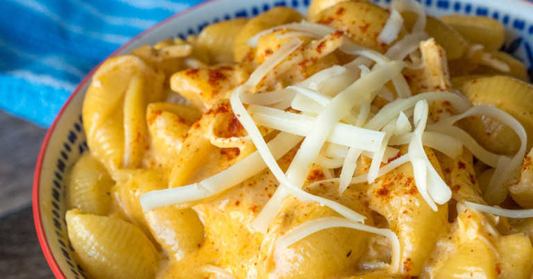 Chicken Enchilada Mac and Cheese