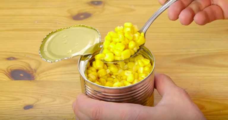 Survival Tip: How To Open Canned Goods With Just A Spoon