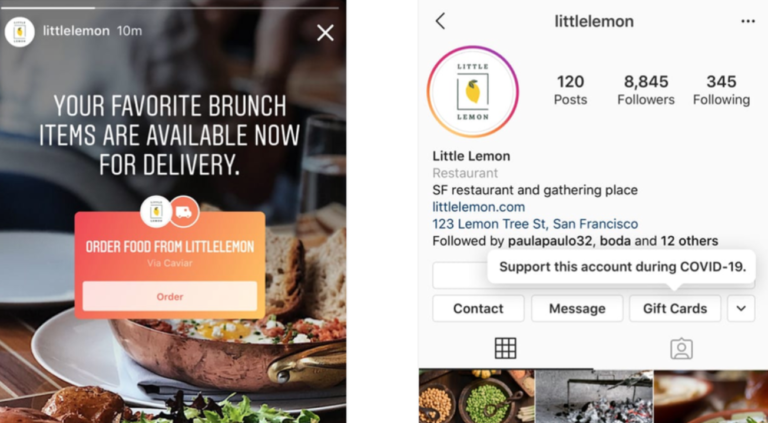 Instagram Releases A New Feature That Lets You Donate To Your Favorite Restaurants