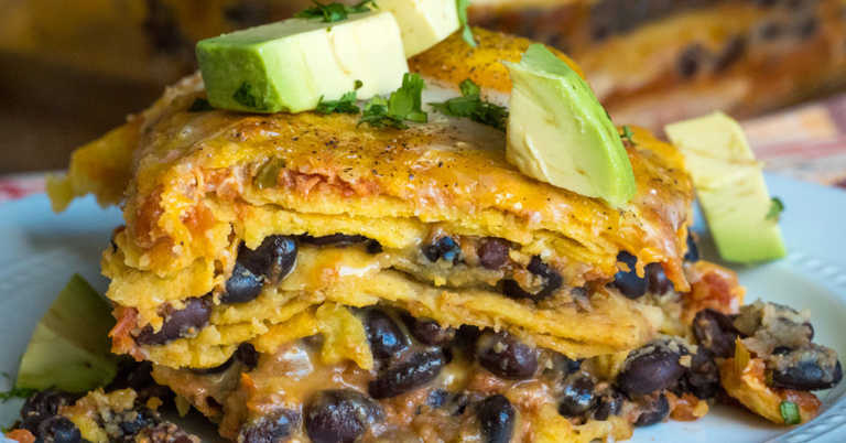 Huevos Rancheros Breakfast Casserole