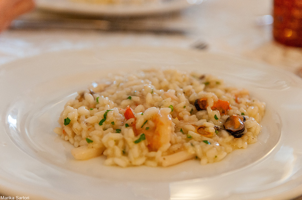 seafood risotto