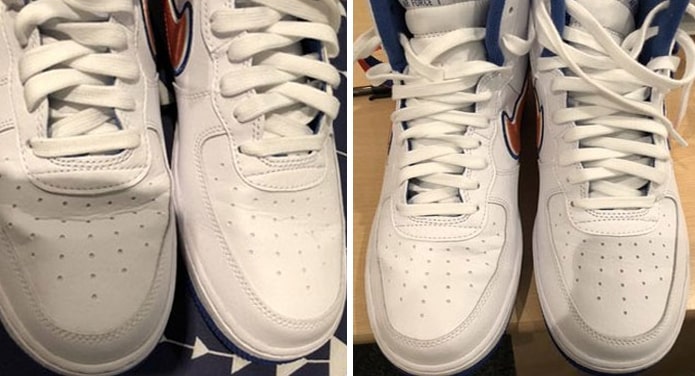 Creases on sale on sneakers